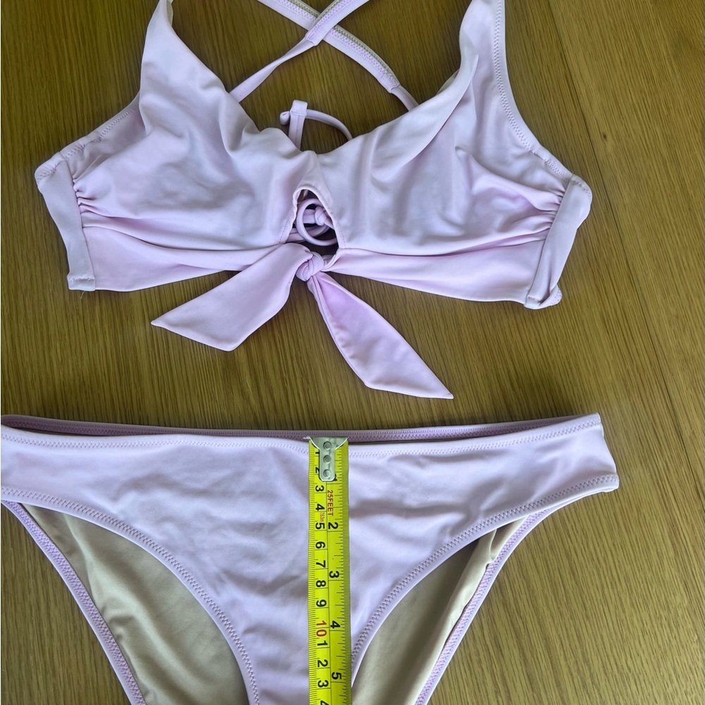 Shade & Shore Light Baby Pink Bikini Set - Picture 10 of 11